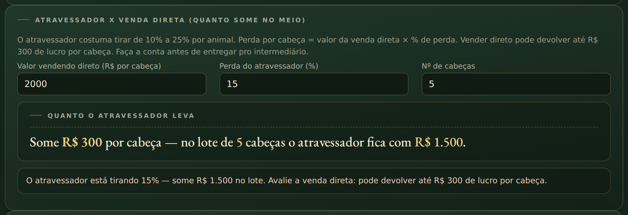 Tela real do Sistema de Gestão
